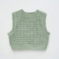 Vest No.50 | Easy crochet ribbed vest pattern