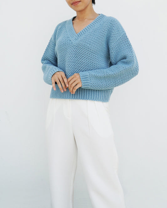 Sweater No.33 | Easy crochet sweater pattern