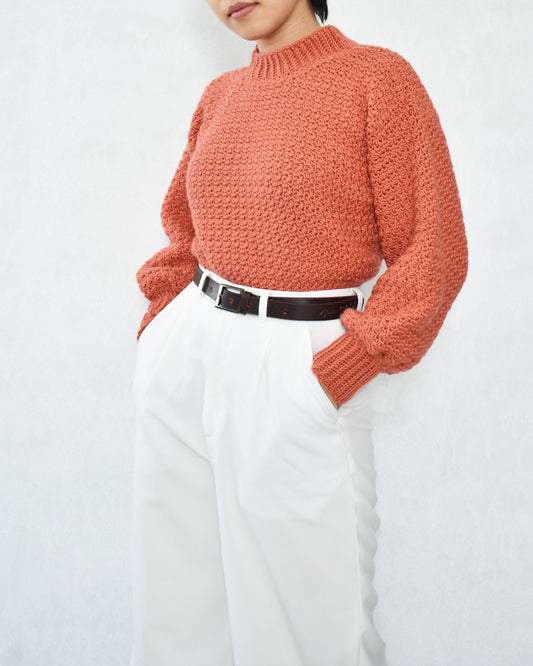 Sweater No.26 | Easy crochet pattern