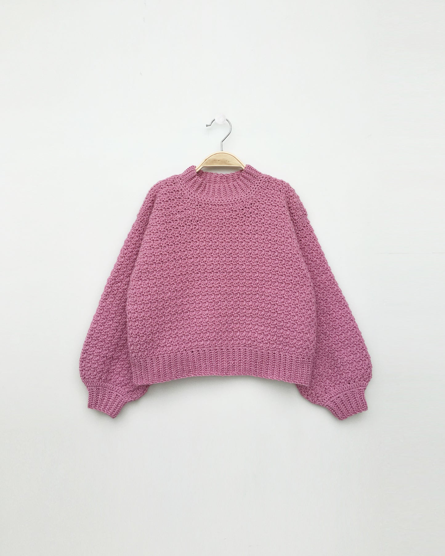 Kids' Sweater No.2 | Easy crochet pattern