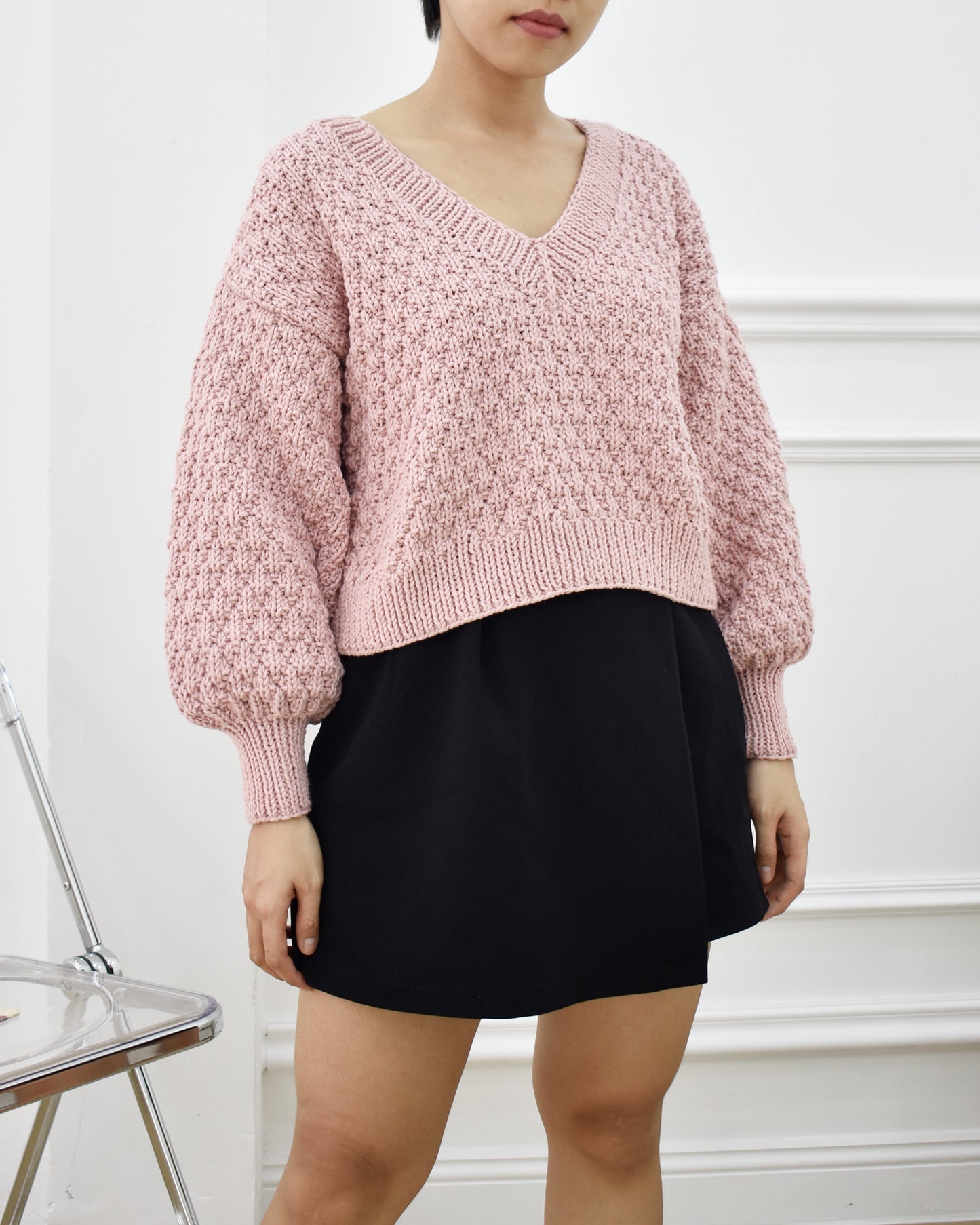 Sweater No.24 | Easy knitting pattern
