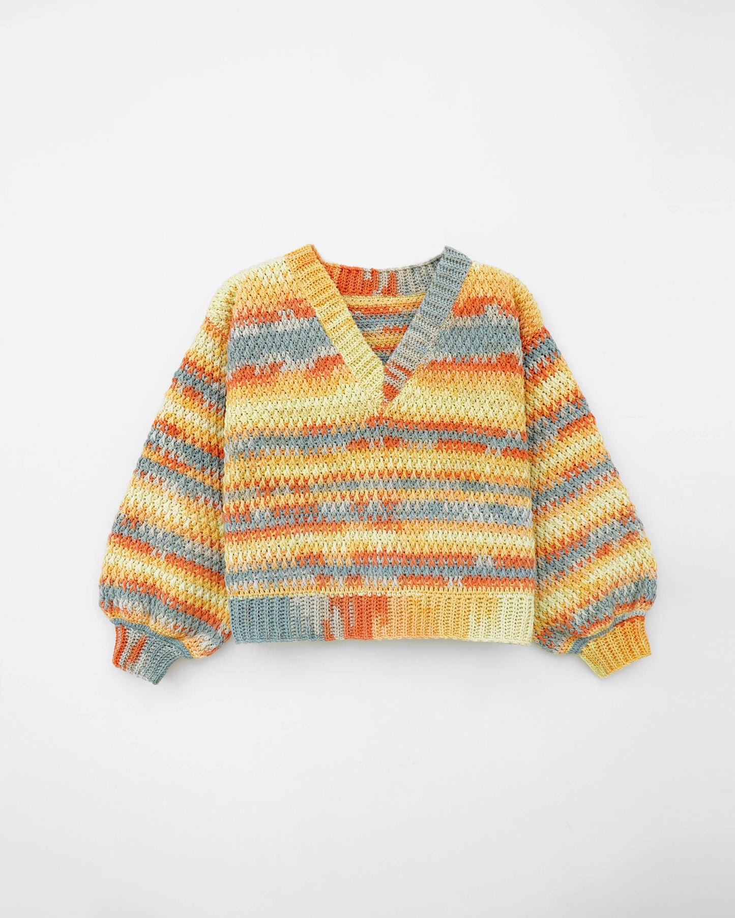 Kids' Sweater No.9 | Easy crochet pattern