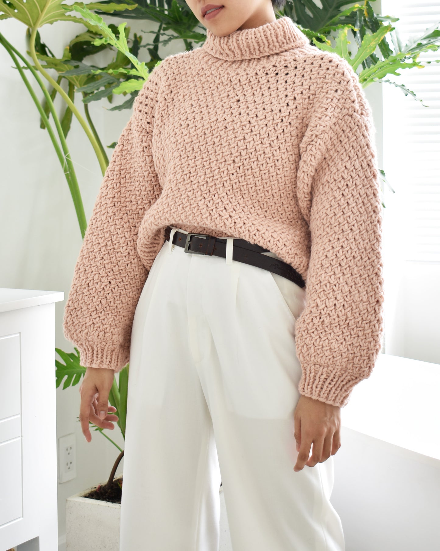 Sweater No.12 | Knitting chunky sweater pattern