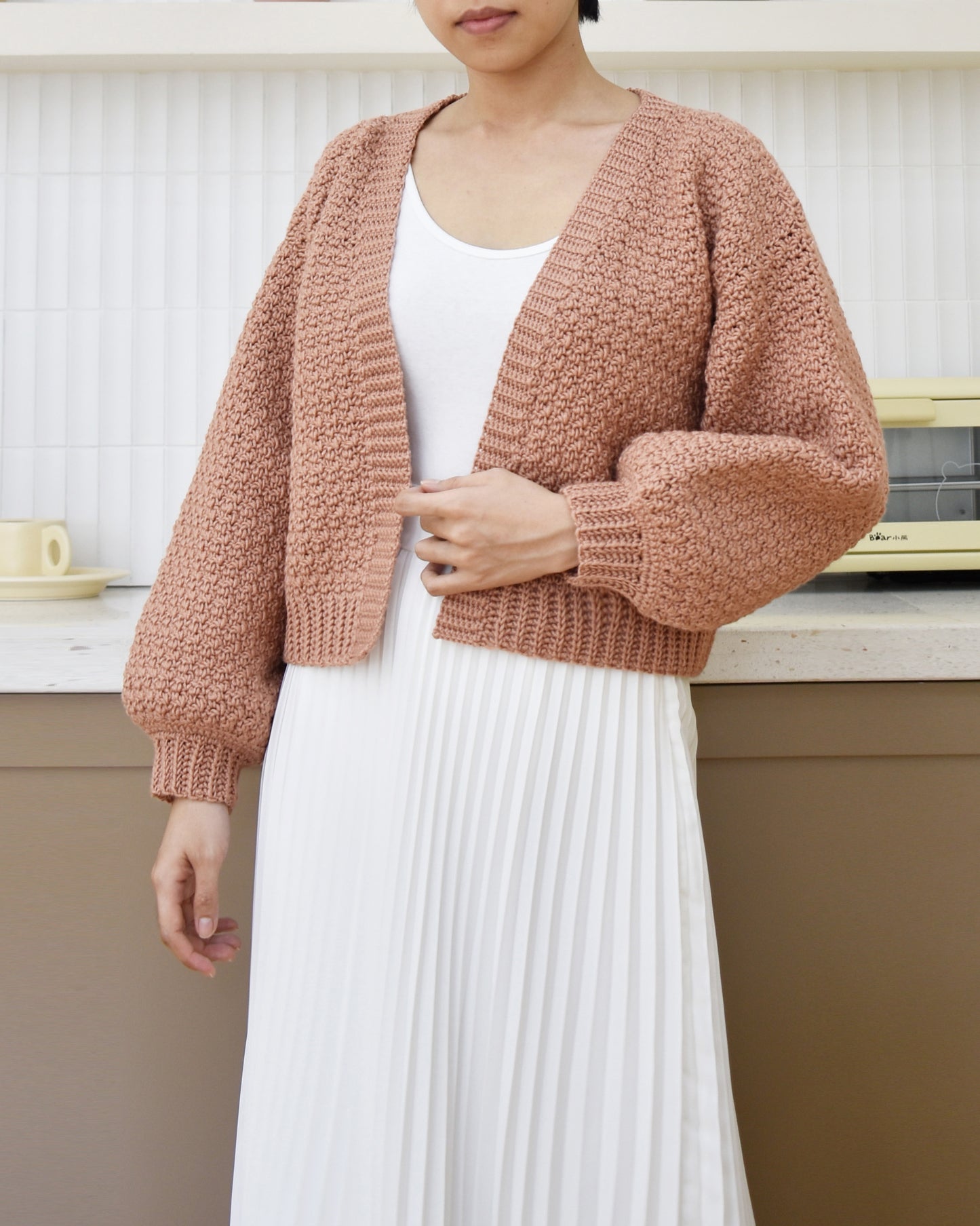 Cardigan No.19 | Easy crochet pattern