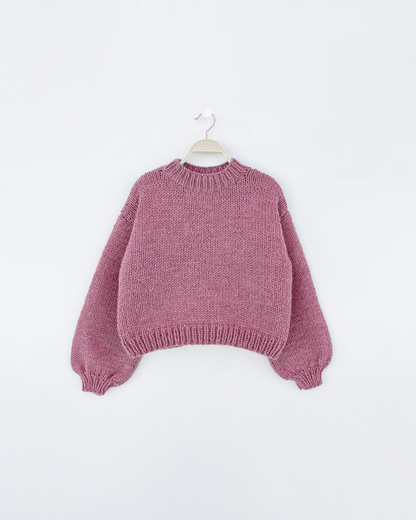 Kids' Sweater No.4 | Knitting chunky sweater pattern