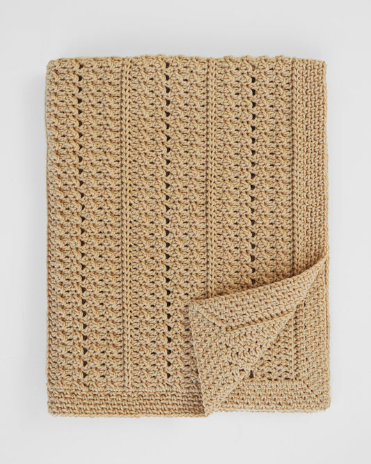 Blanket No.7 | Easy crochet pattern + Video tutorial
