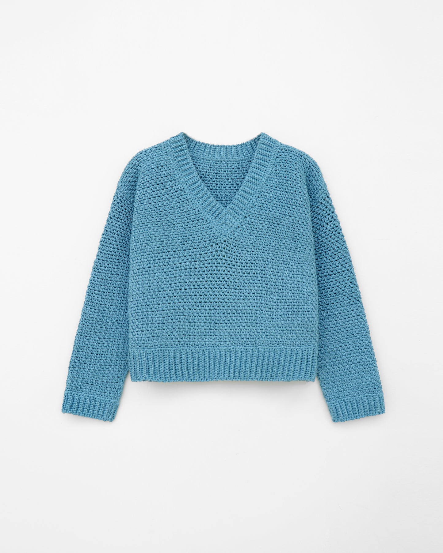 Kids' Sweater No.8 | Easy crochet pattern