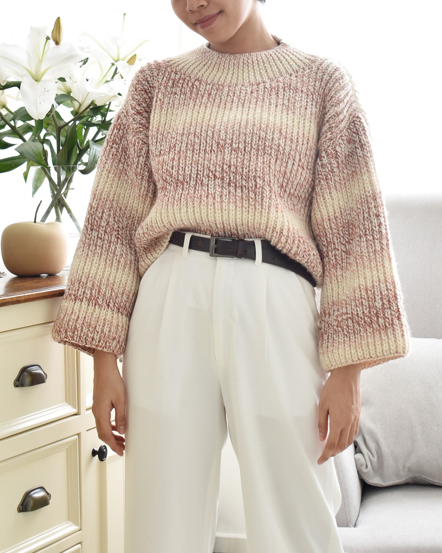 Sweater No.21 | Easy knitting pattern