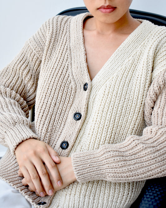 Cardigan No.2 | Classic knitting cardigan pattern