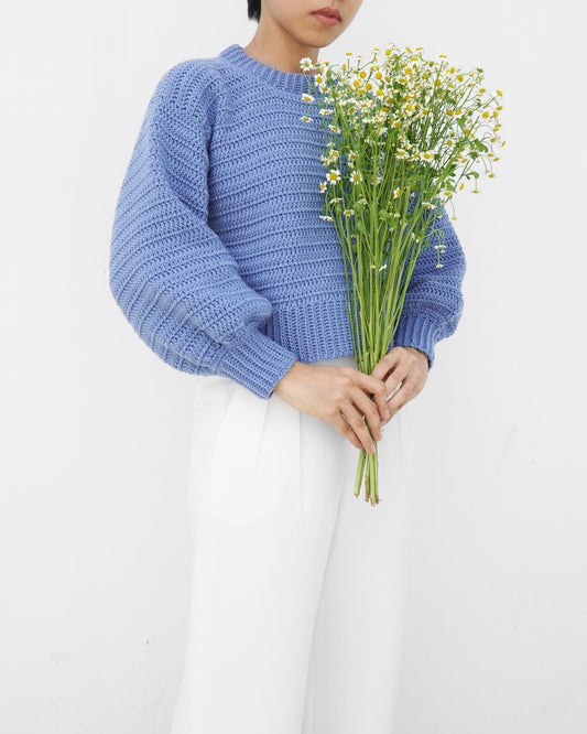Sweater No.34 | Easy crochet pattern