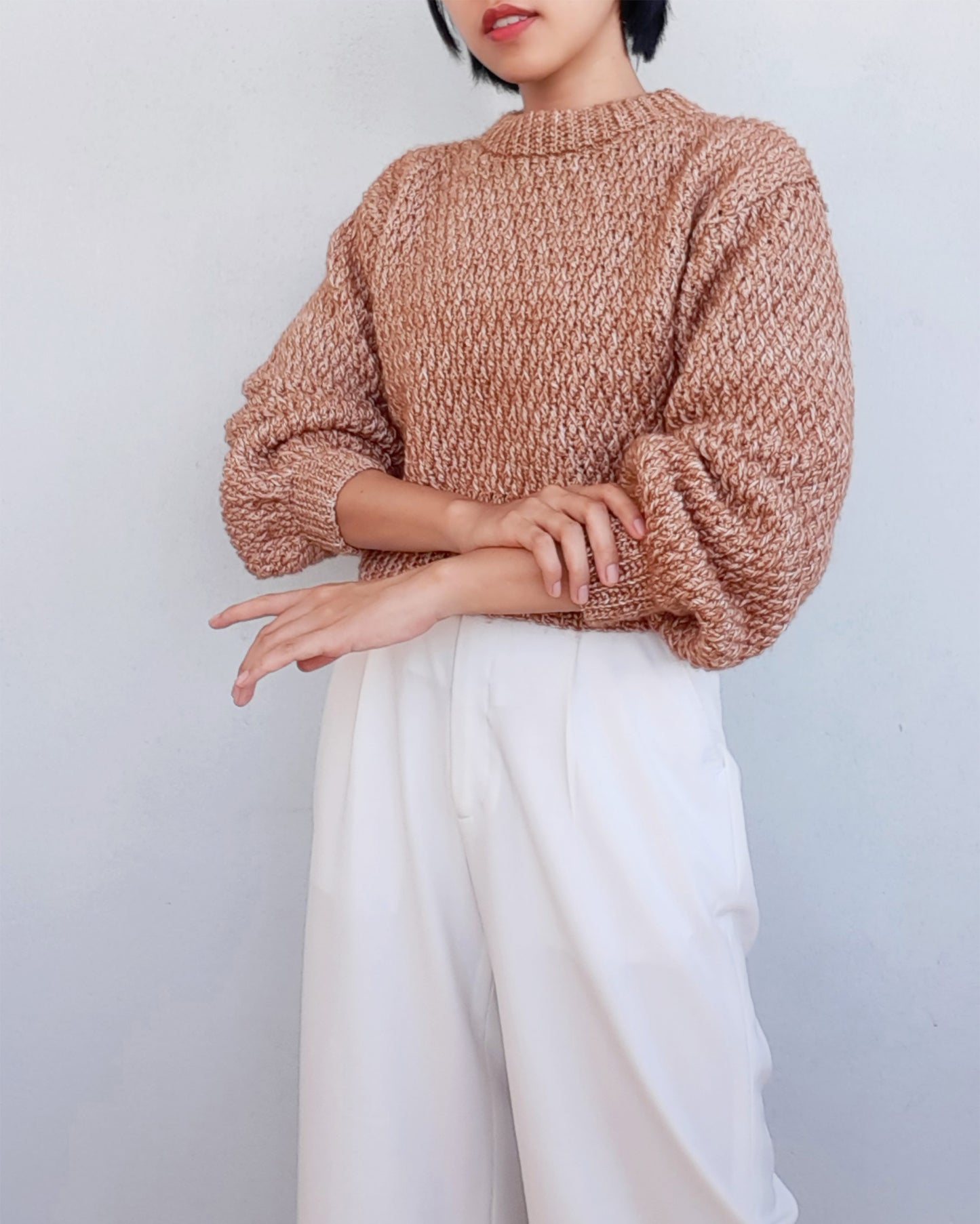 Sweater No.16 | Easy crochet sweater