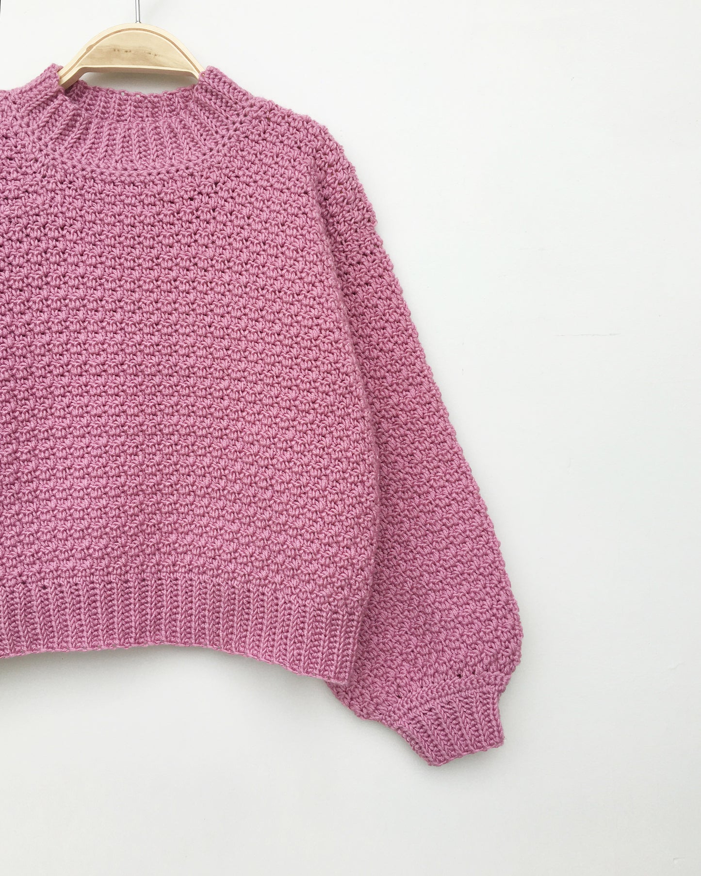 Kids' Sweater No.2 | Easy crochet pattern