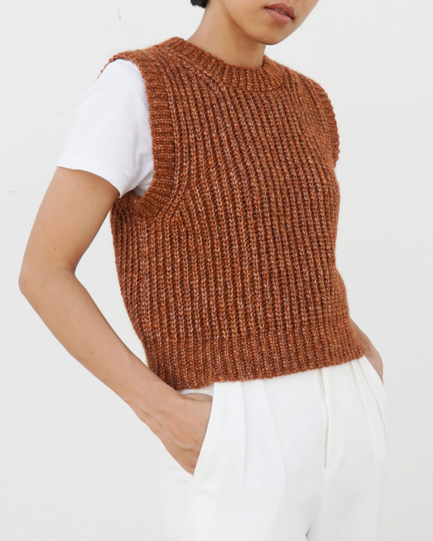 Vest No.28 | Easy crochet pattern