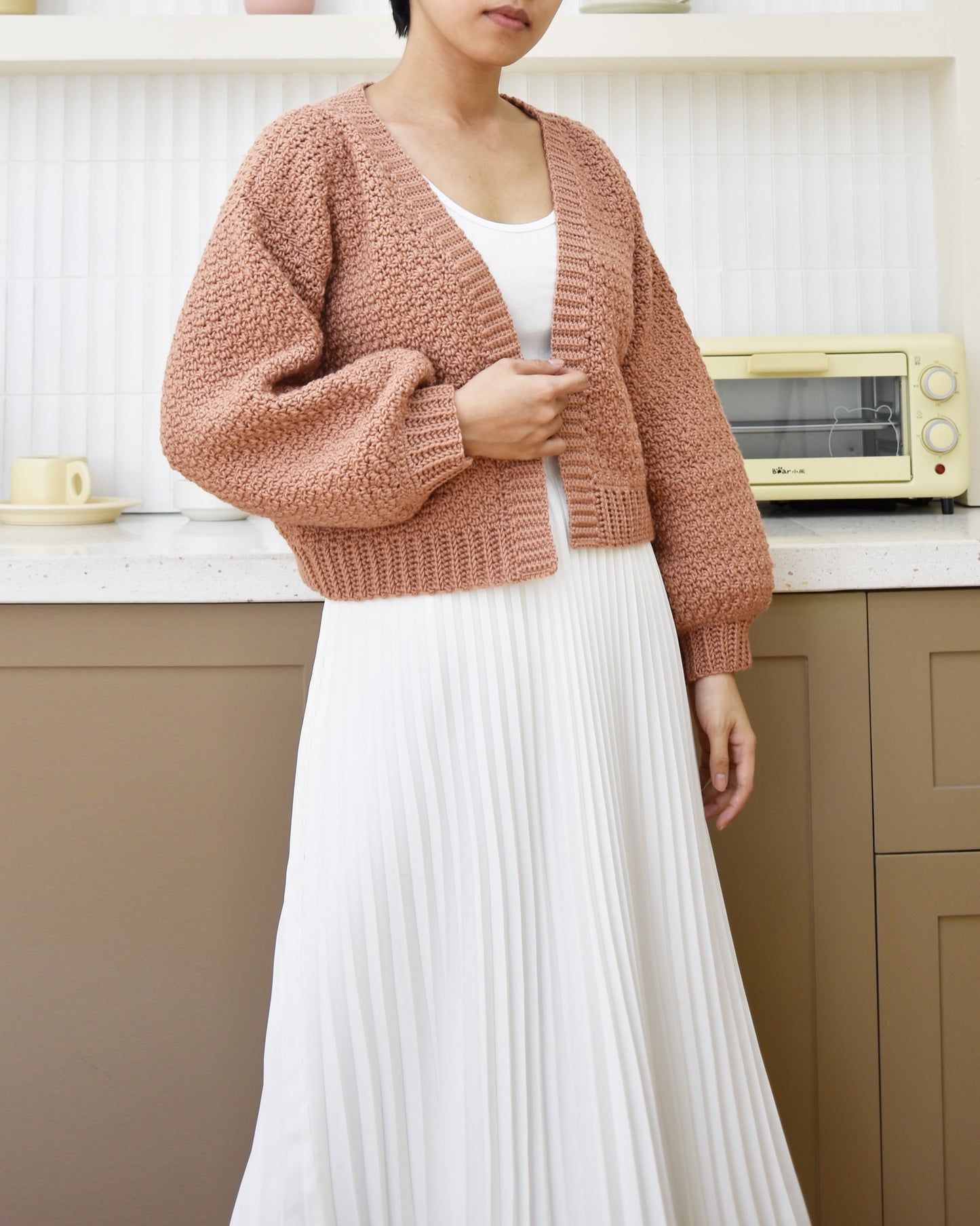 Cardigan No.19 | Easy crochet pattern