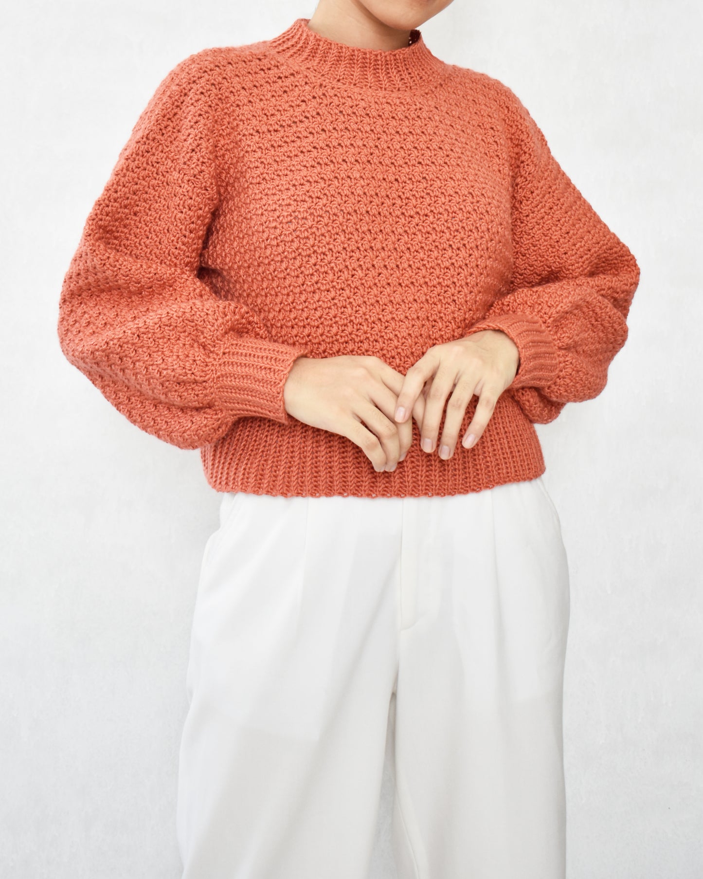 Sweater No.26 | Easy crochet pattern