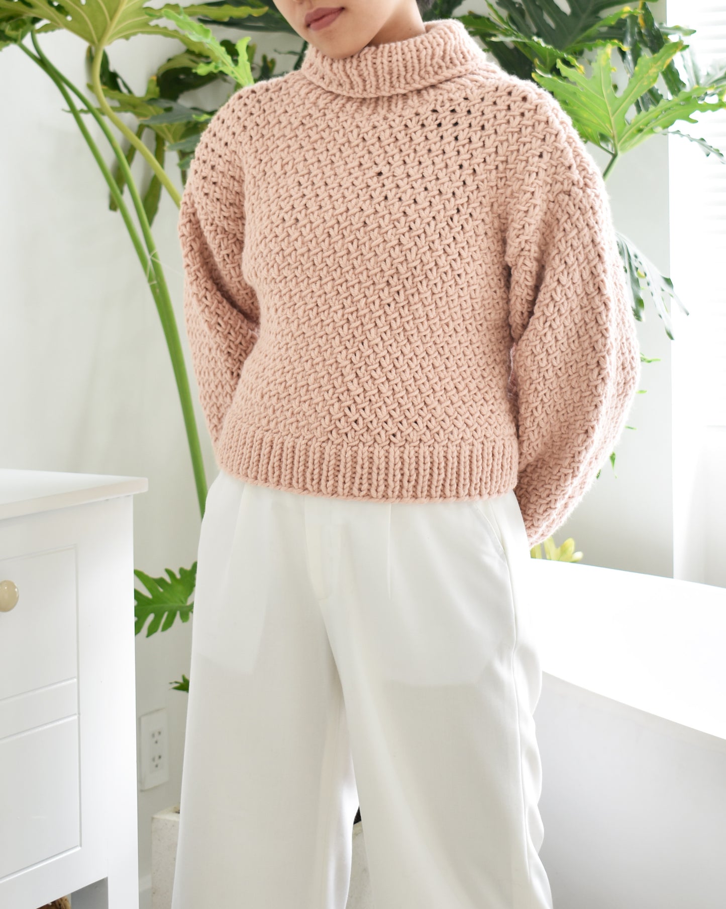 Sweater No.12 | Knitting chunky sweater pattern