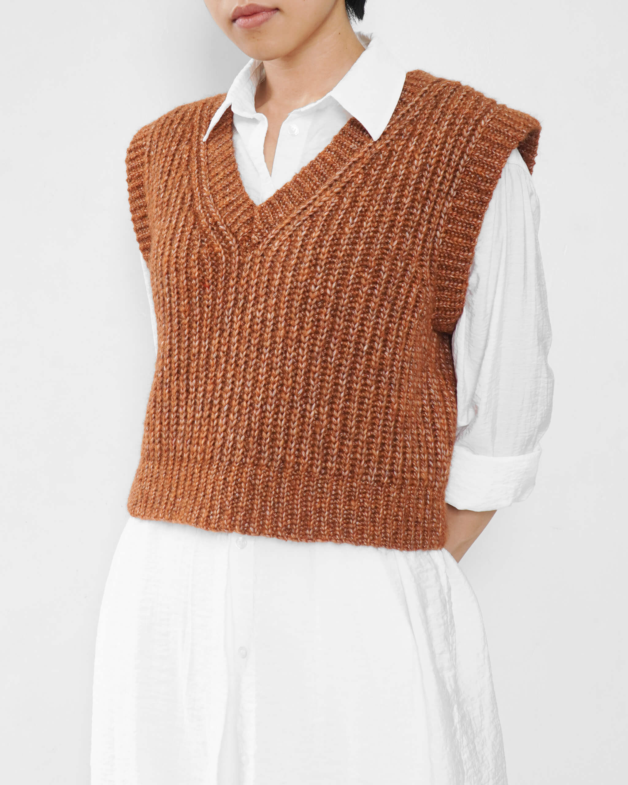 Vest No.26 | Easy crochet pattern