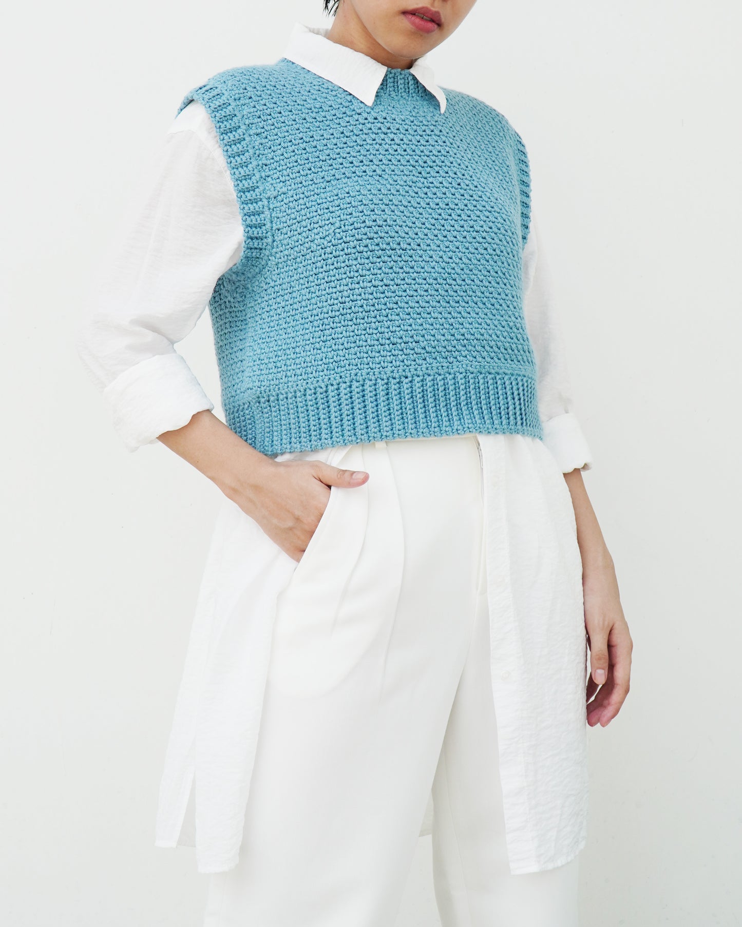 Vest No.19 | Easy crochet pattern