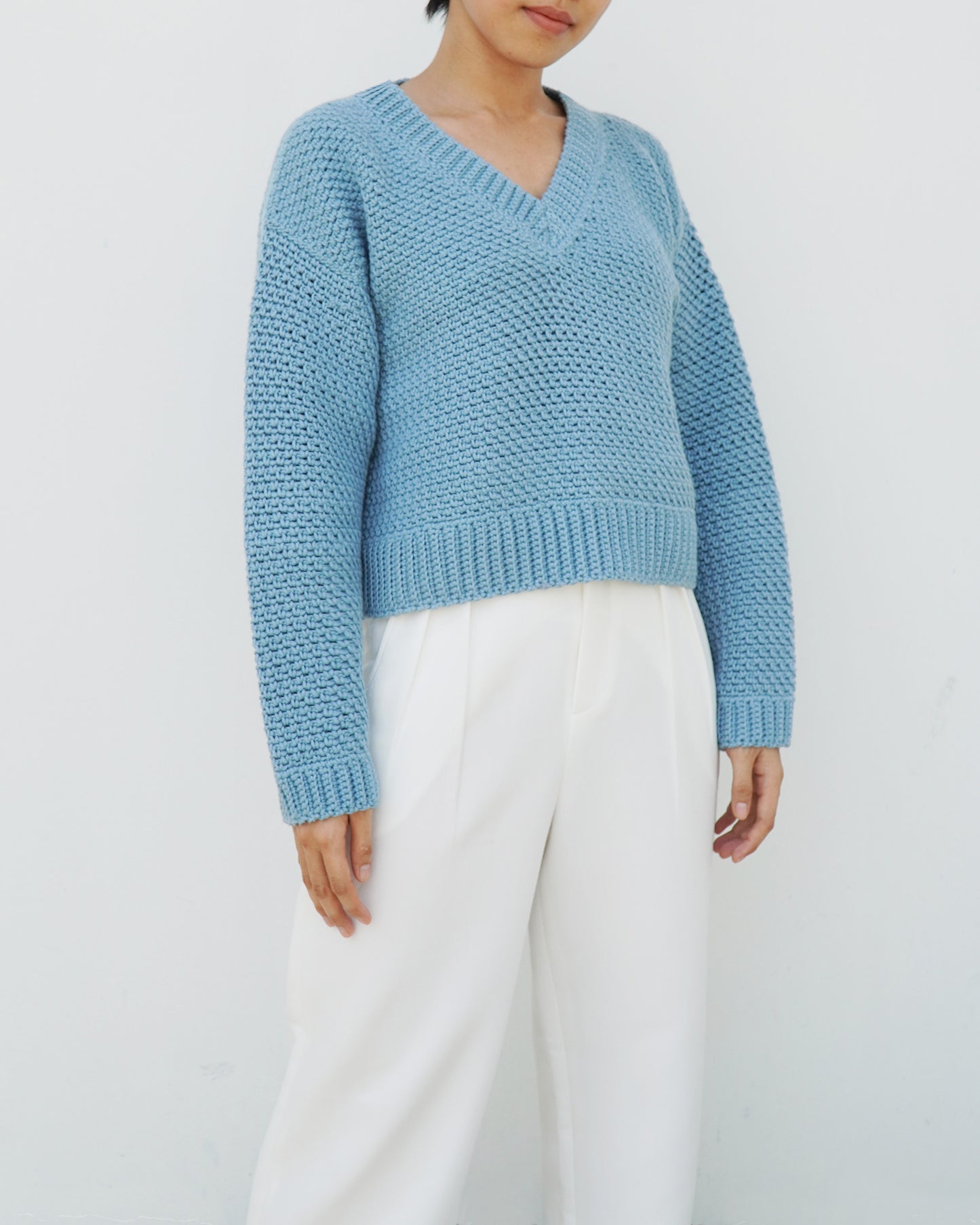Sweater No.33 | Easy crochet sweater pattern
