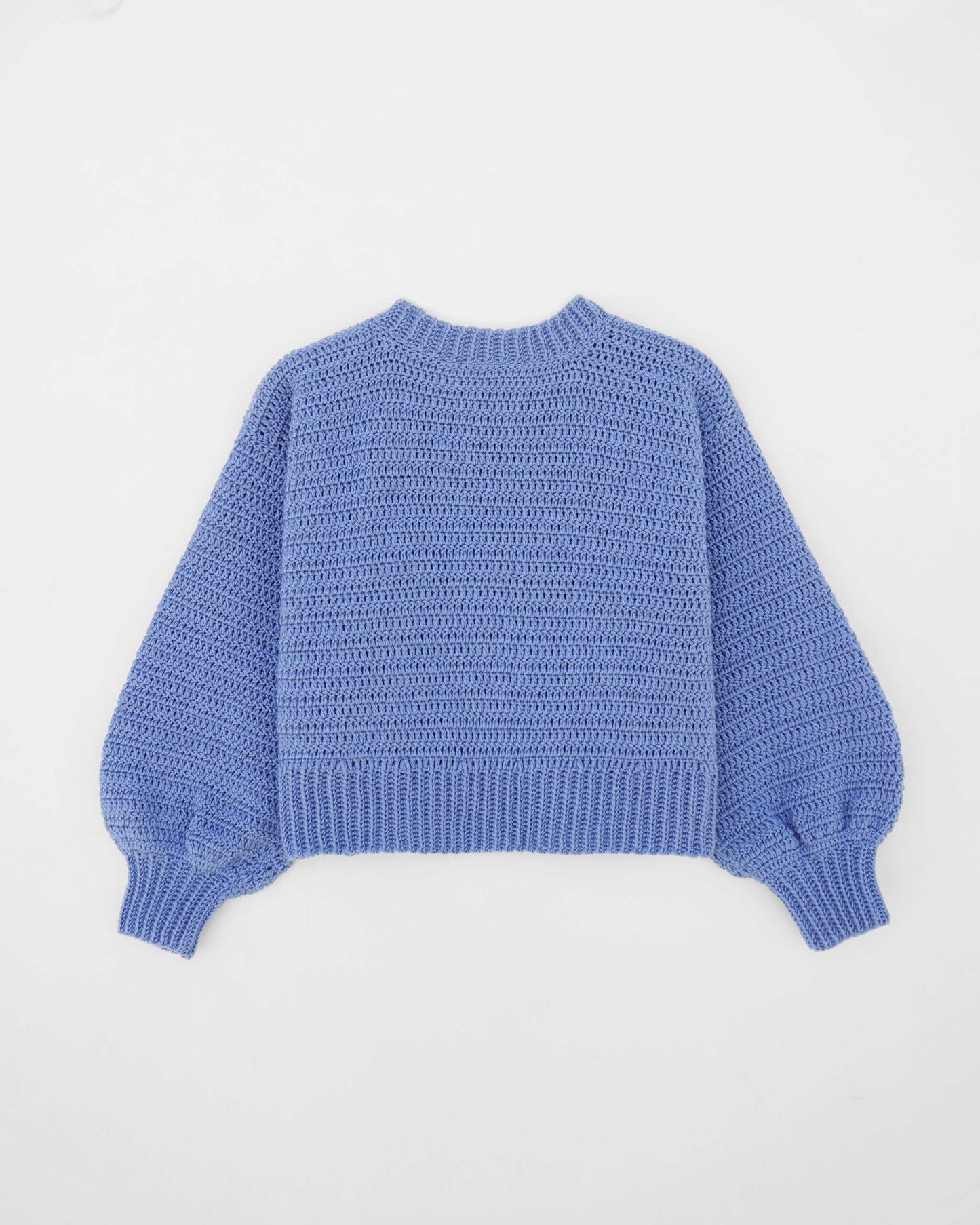 Kids' Sweater No.13 | Easy crochet crewneck sweater