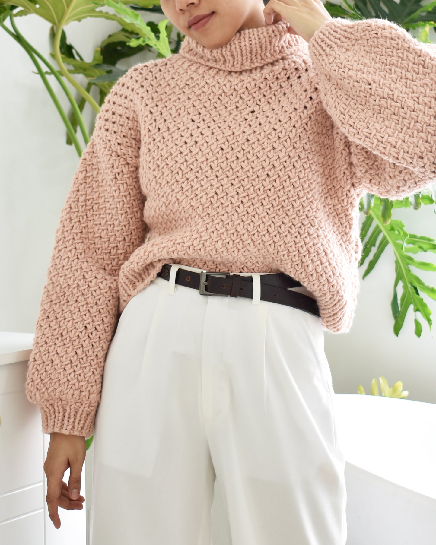 Sweater No.12 | Knitting chunky sweater pattern