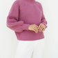 Ribbed raglan sweater crochet pattern