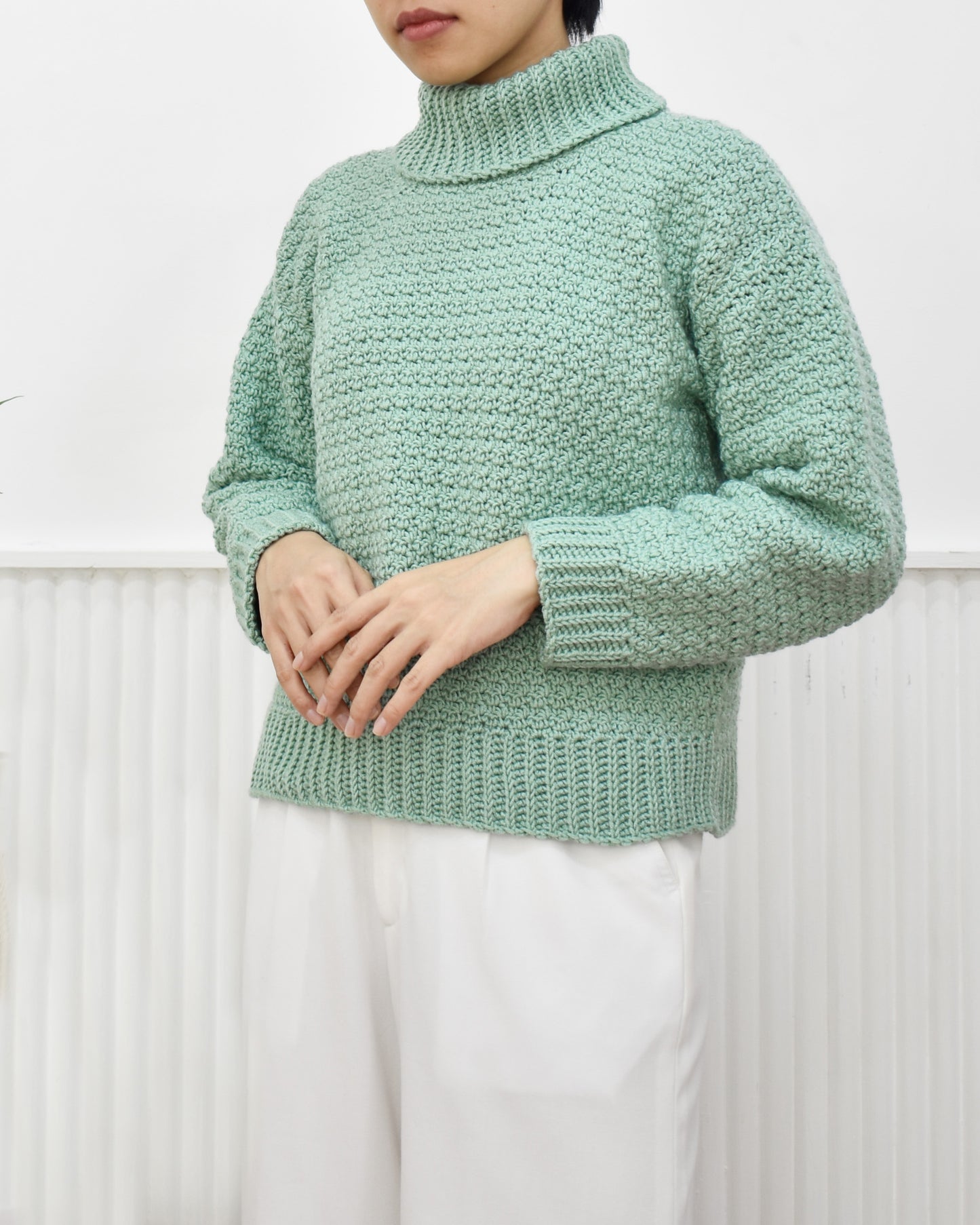 Sweater No.29 | Easy crochet pattern