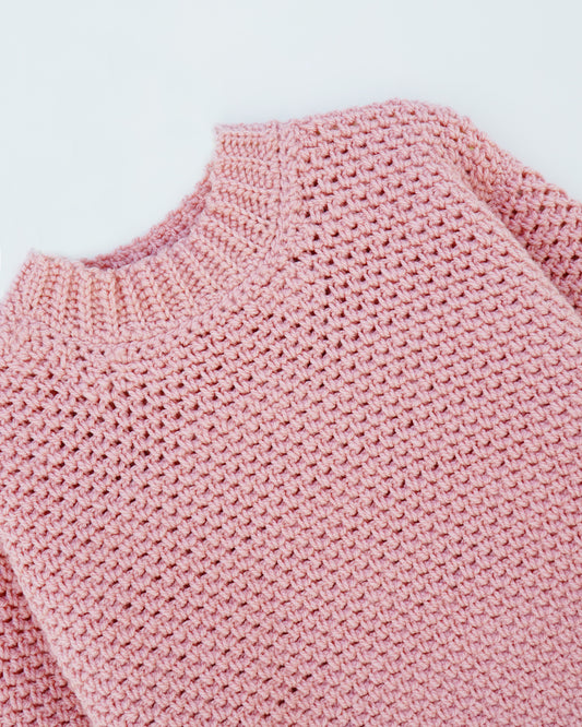 Sweater No.30 | Easy crochet pattern