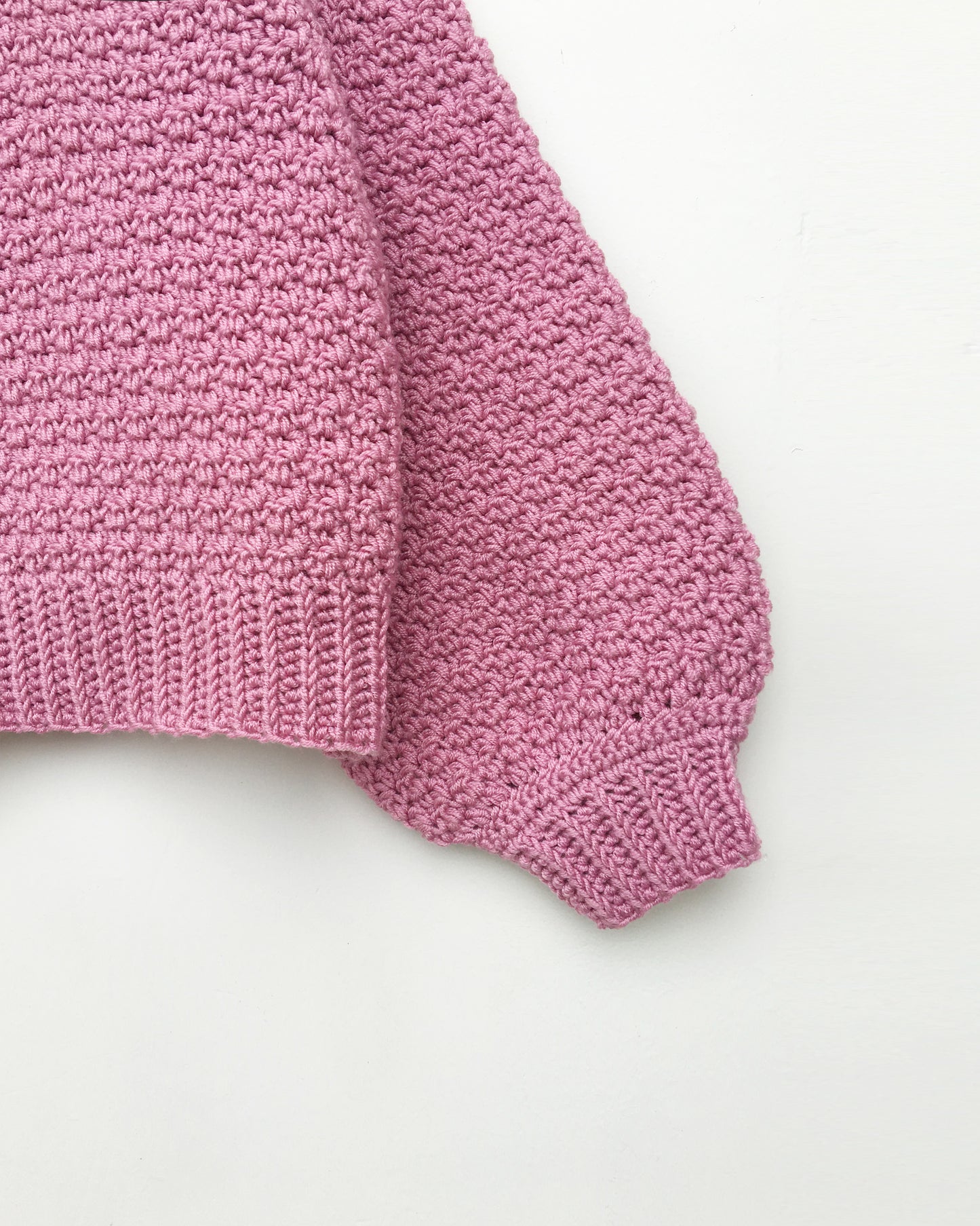 Kids' Sweater No.2 | Easy crochet pattern