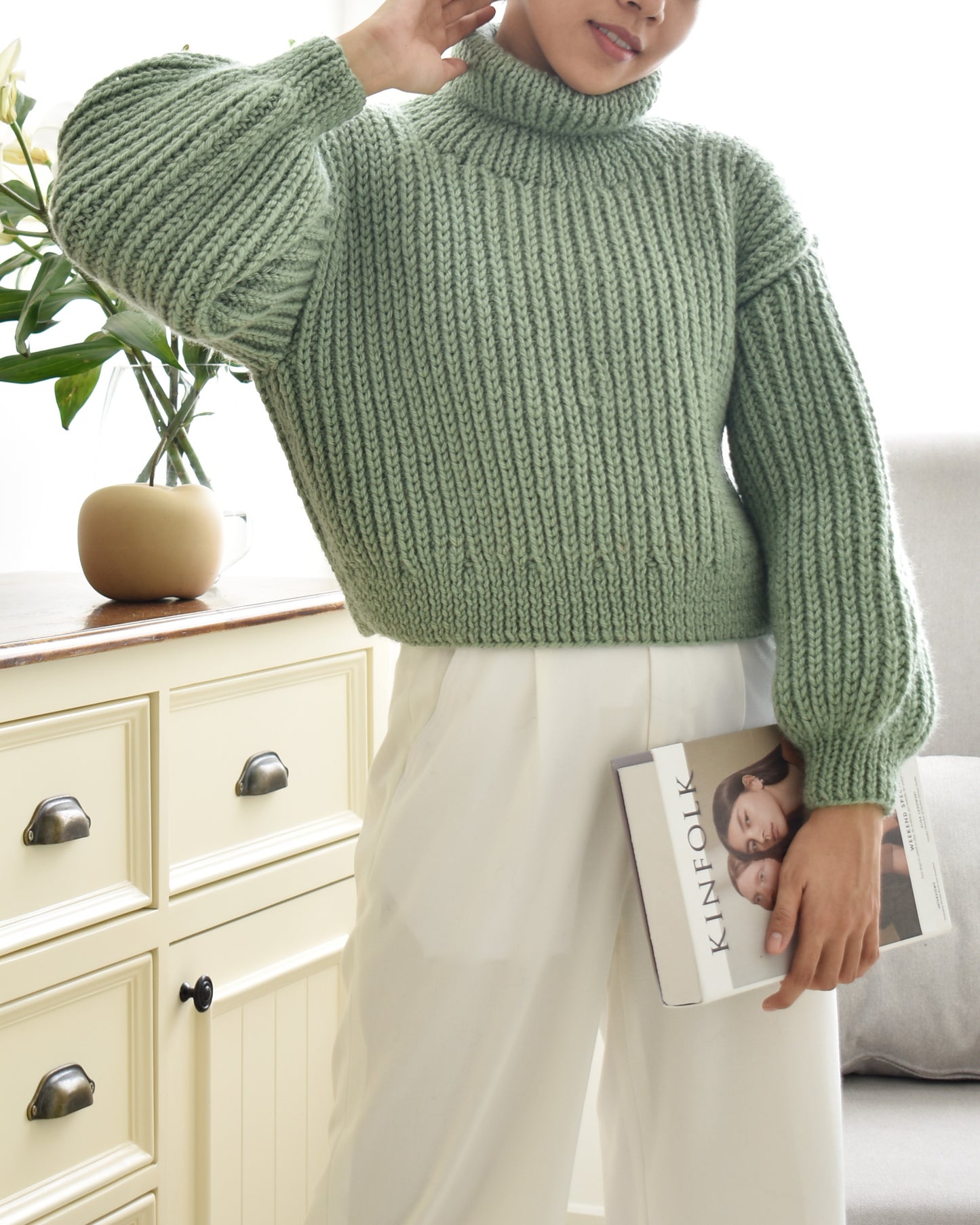 Sweater No.20 | Chunky knitting sweater pattern