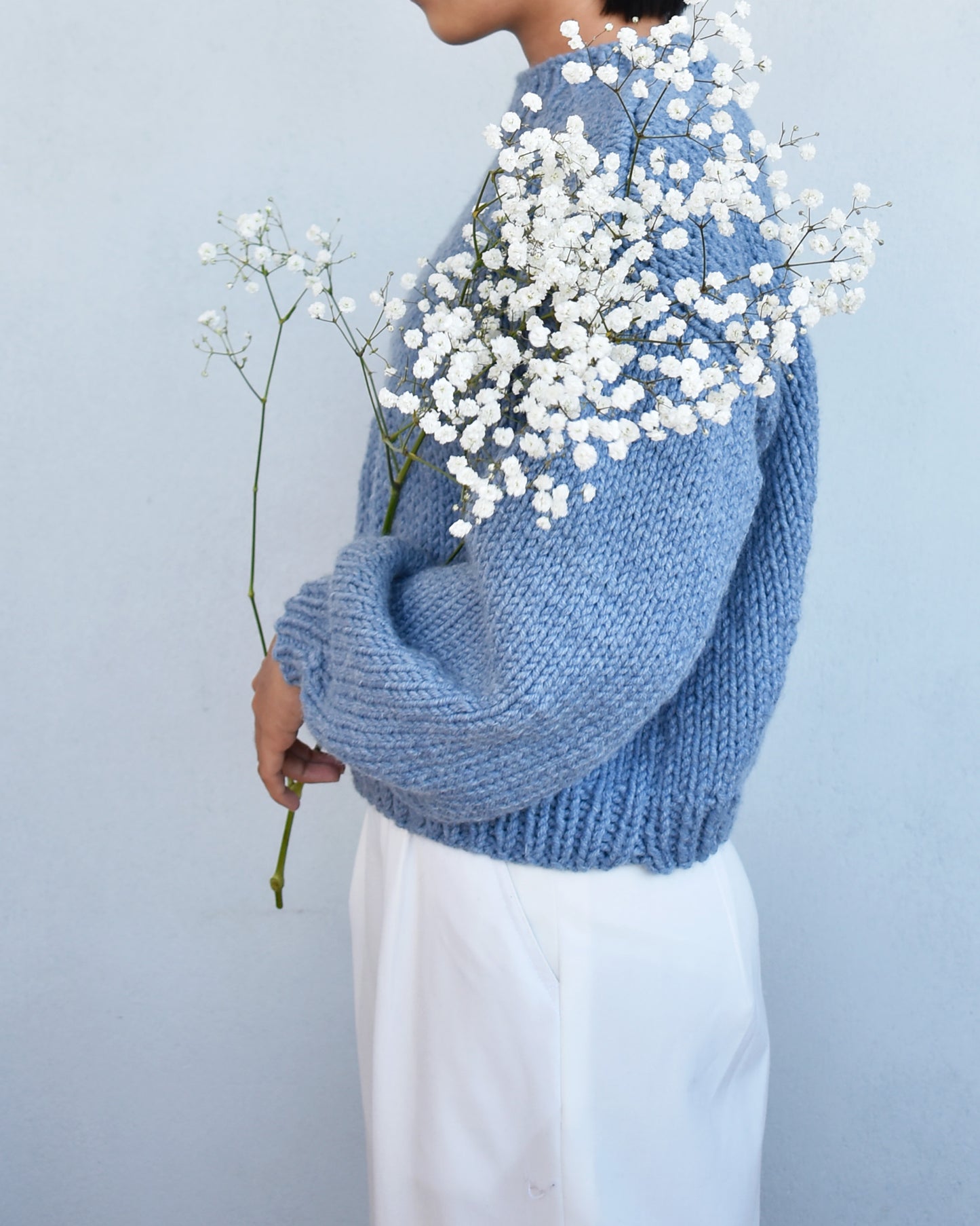 Sweater No.15 | Chunky sweater knitting pattern