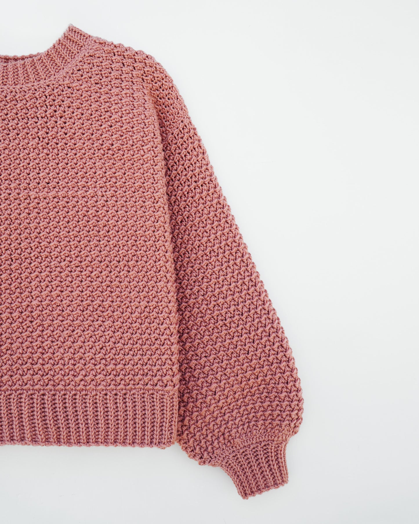 Kids' Sweater No.7 | Easy crochet pattern