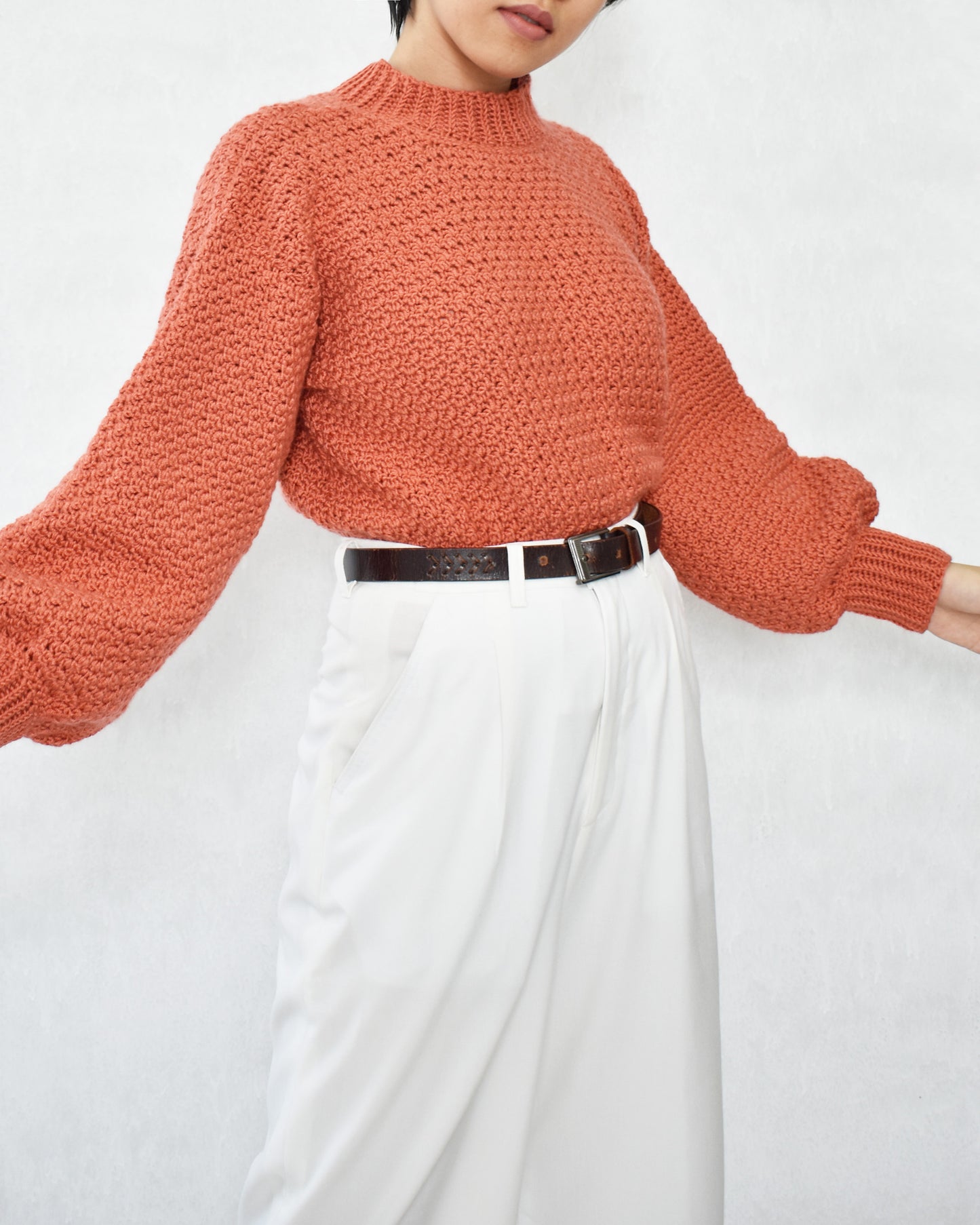 Sweater No.26 | Easy crochet pattern