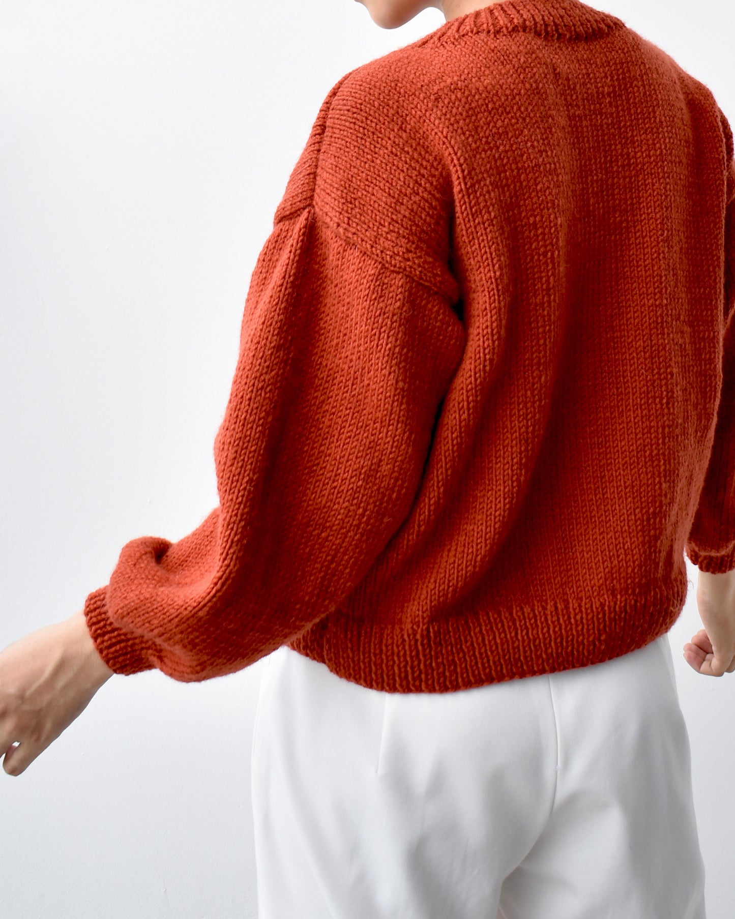 Sweater No.2 | Easy knitting sweater pattern