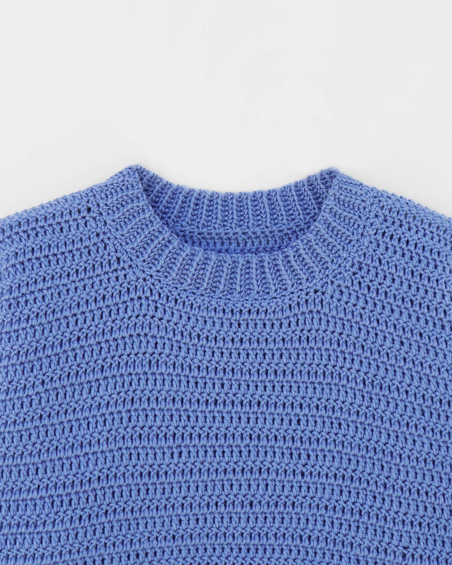 Kids' Sweater No.13 | Easy crochet crewneck sweater