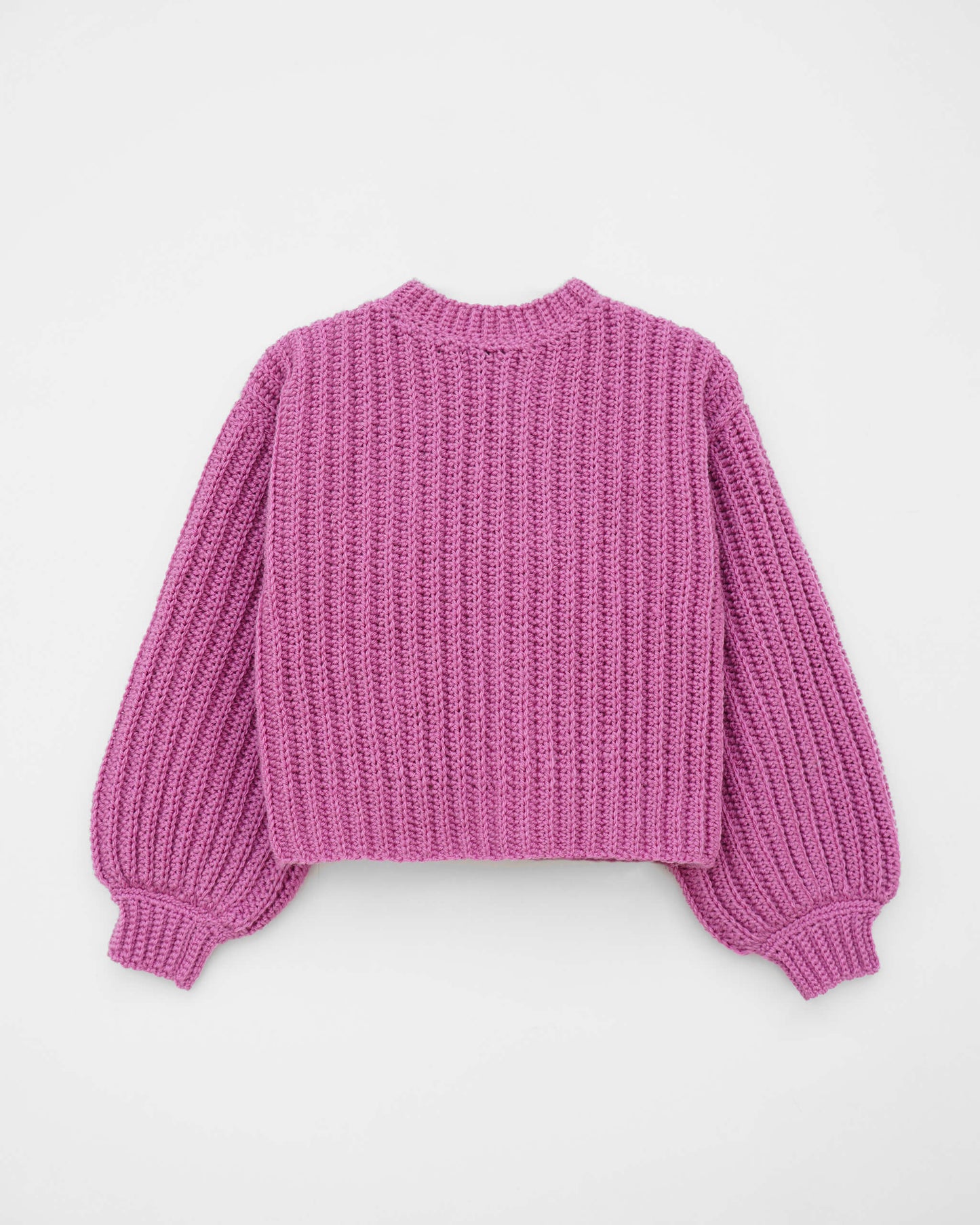 Kids' Cardigan No.4 | Crochet ribbed cardigan pattern