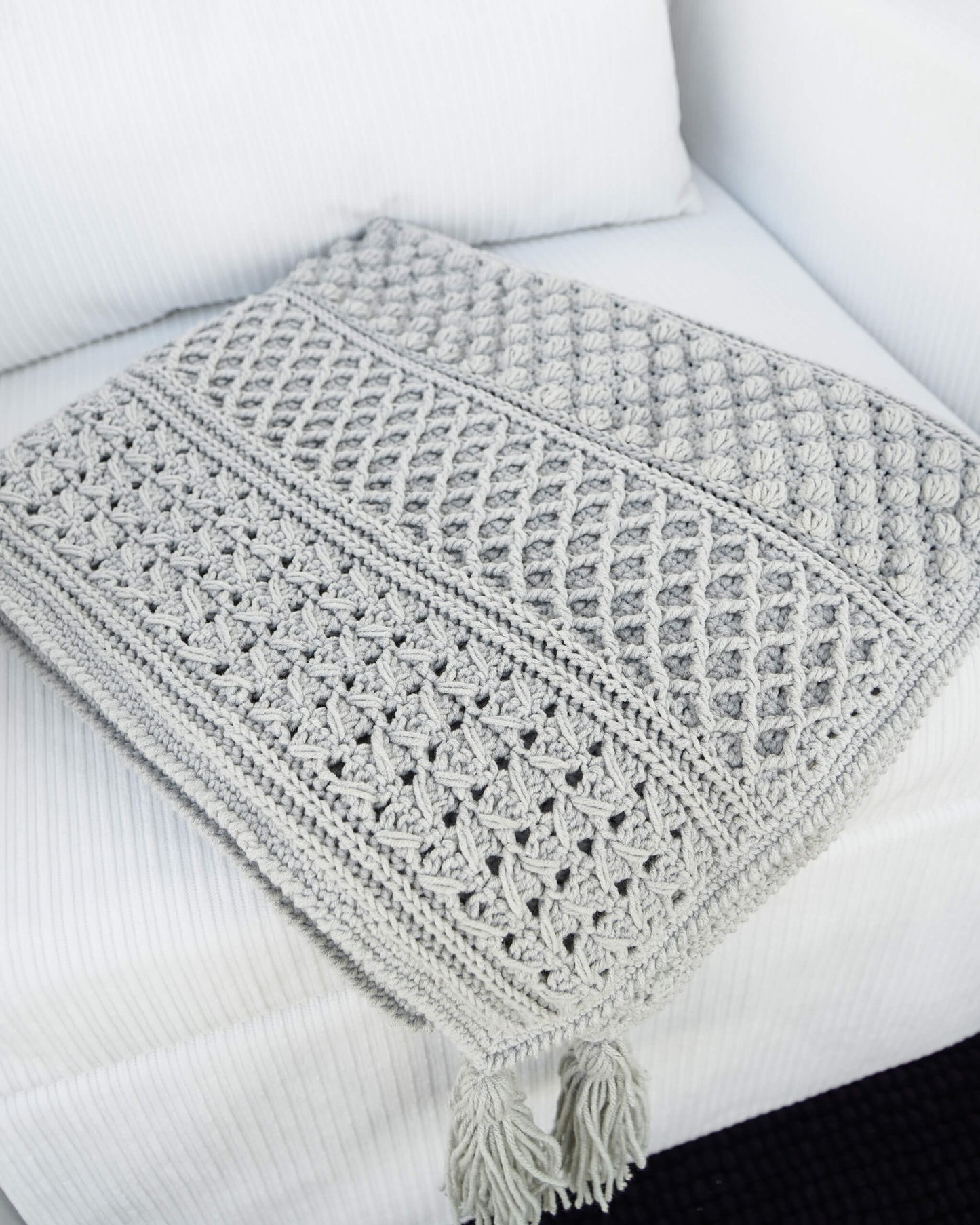 Blanket No.14 | Easy crochet pattern + Video tutorial
