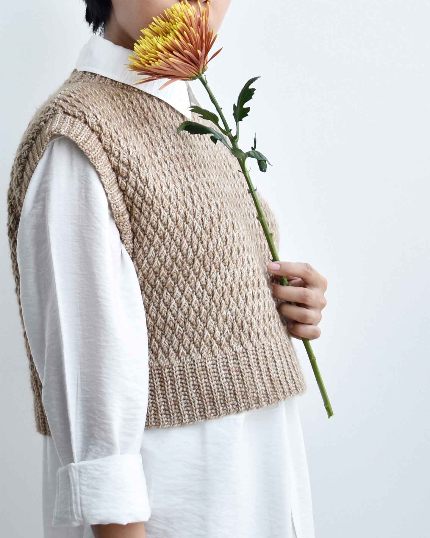 Vest No.6 | Easy crochet pattern