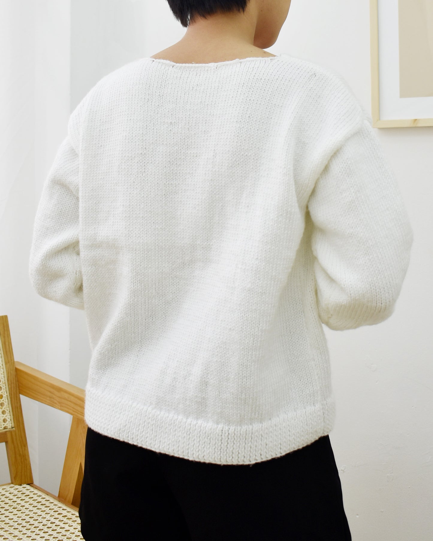 Sweater No.23 | Easy knitting pattern