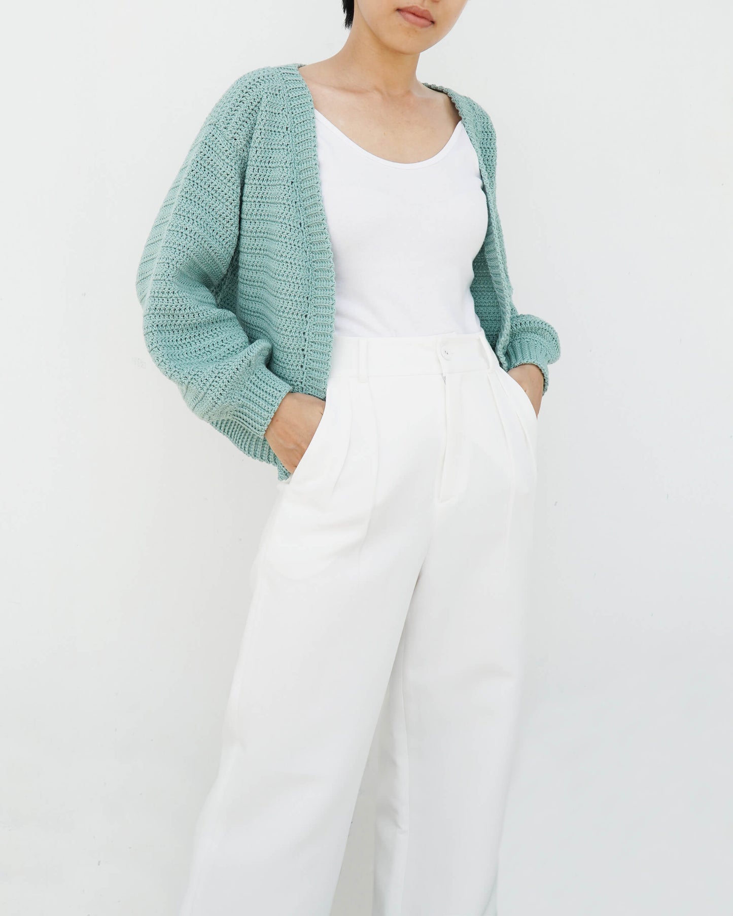 Cardigan No.25 | Easy crochet pattern