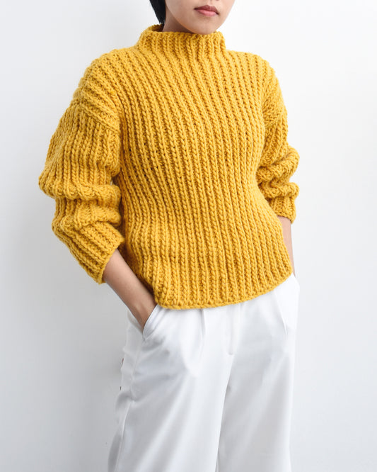 Sweater No.6 | Chunky knitting sweater pattern