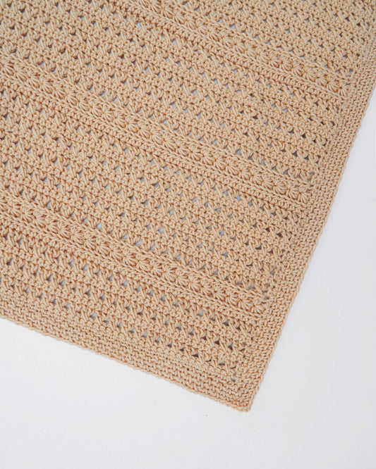 Blanket No.02 | Easy crochet pattern + Video tutorial