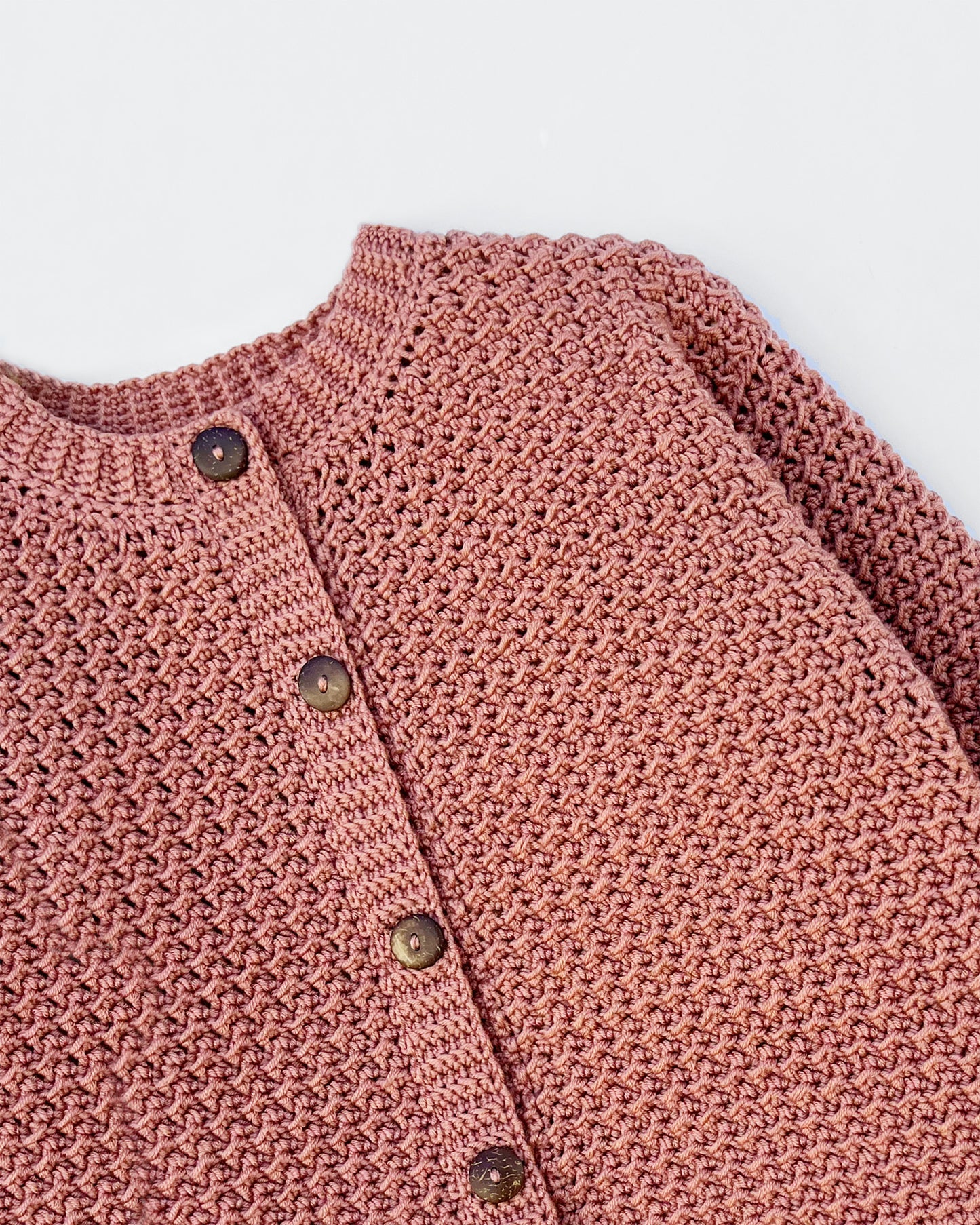 Cardigan No.23 | Easy crochet pattern