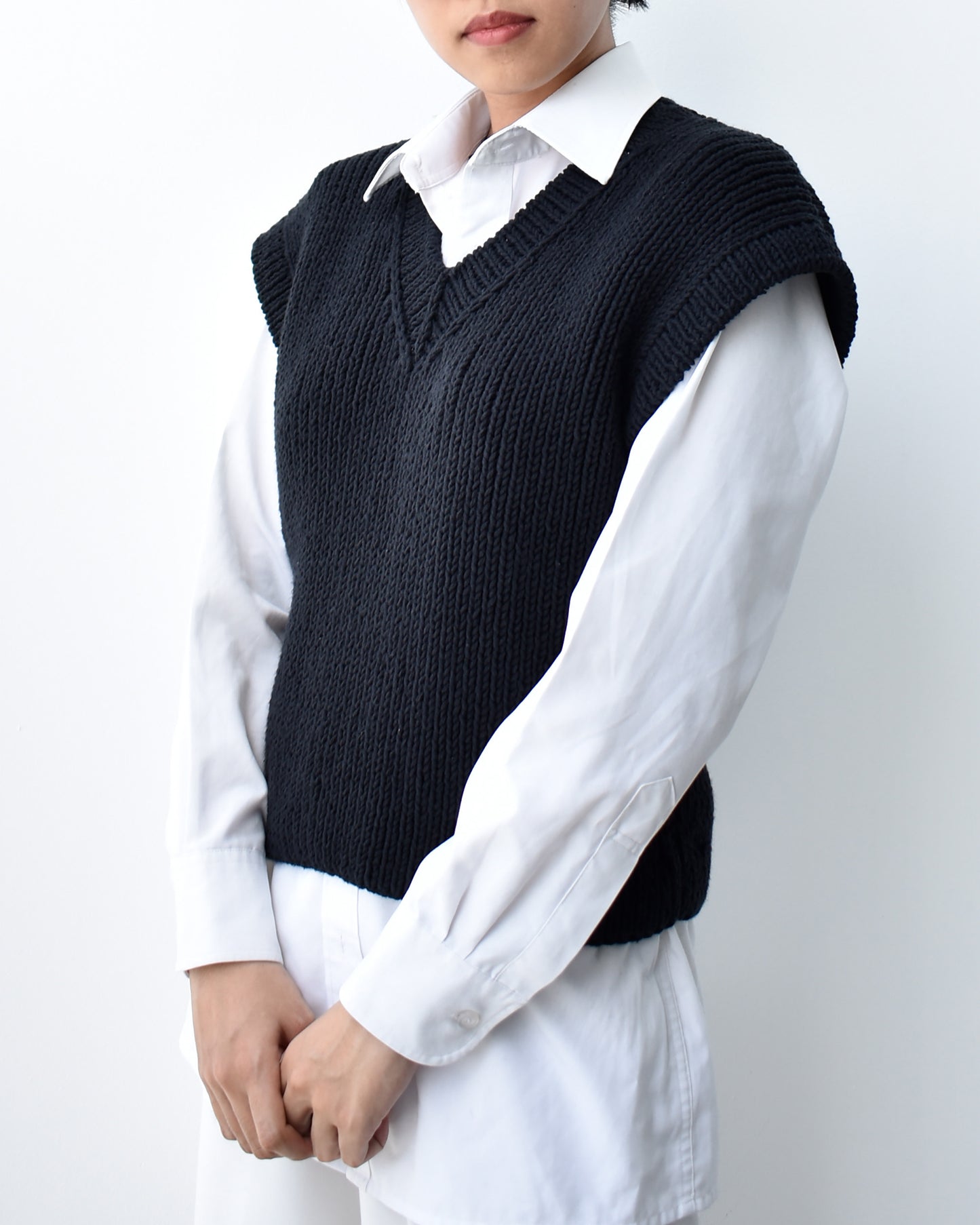 Vest No.4 | Classic vest knitting pattern