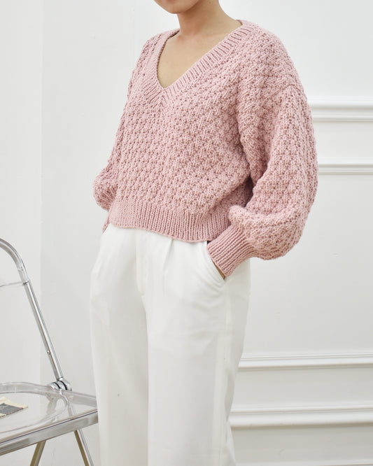 Sweater No.24 | Easy knitting pattern