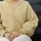 Sweater No.28 | Easy crochet pattern