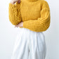 Sweater No.8 | Chunky knitting sweater pattern
