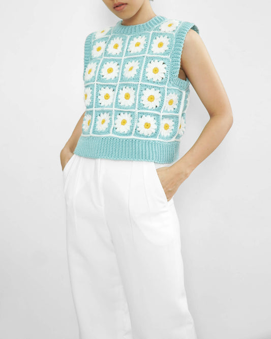 Granny vest crochet pattern