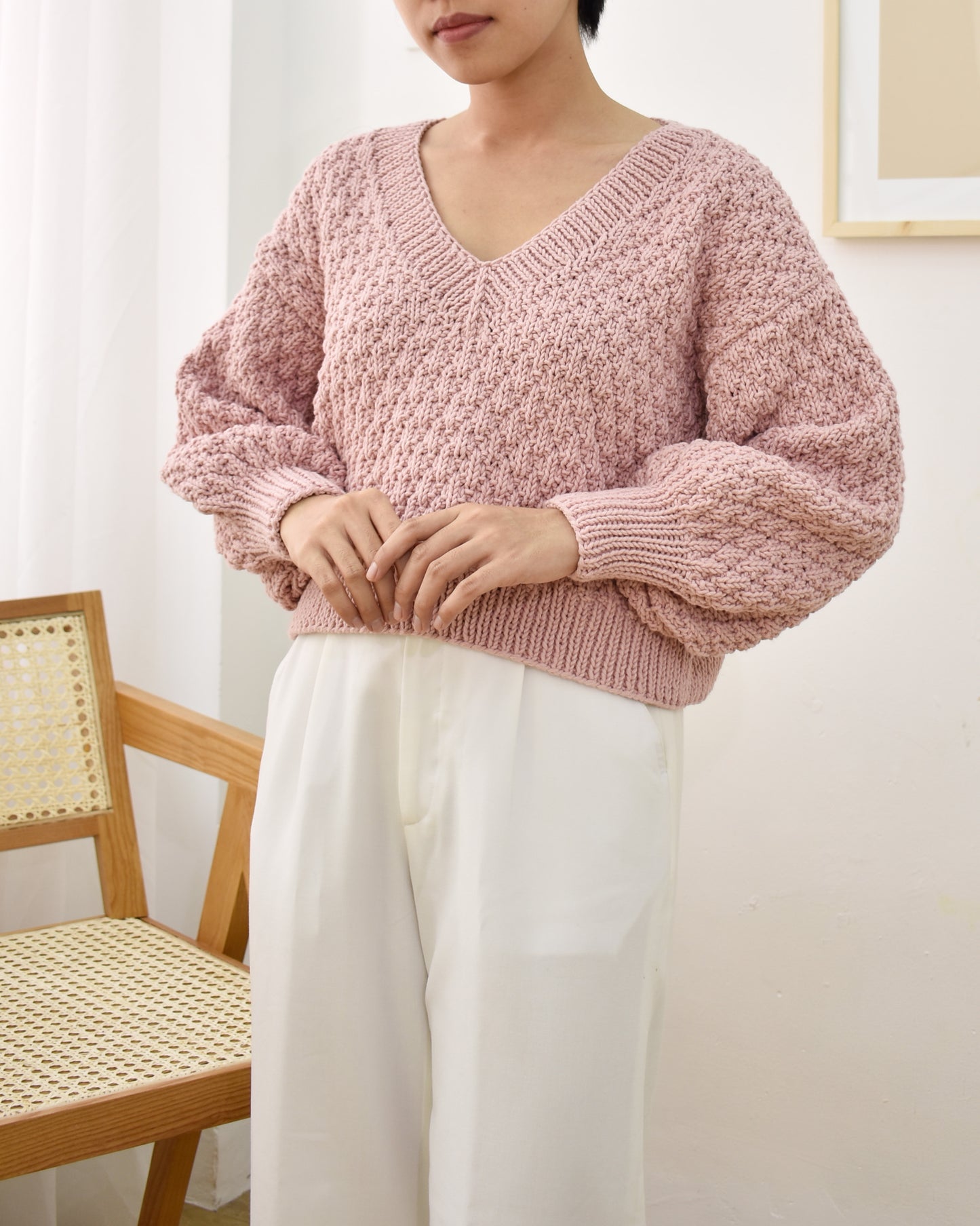 Sweater No.24 | Easy knitting pattern