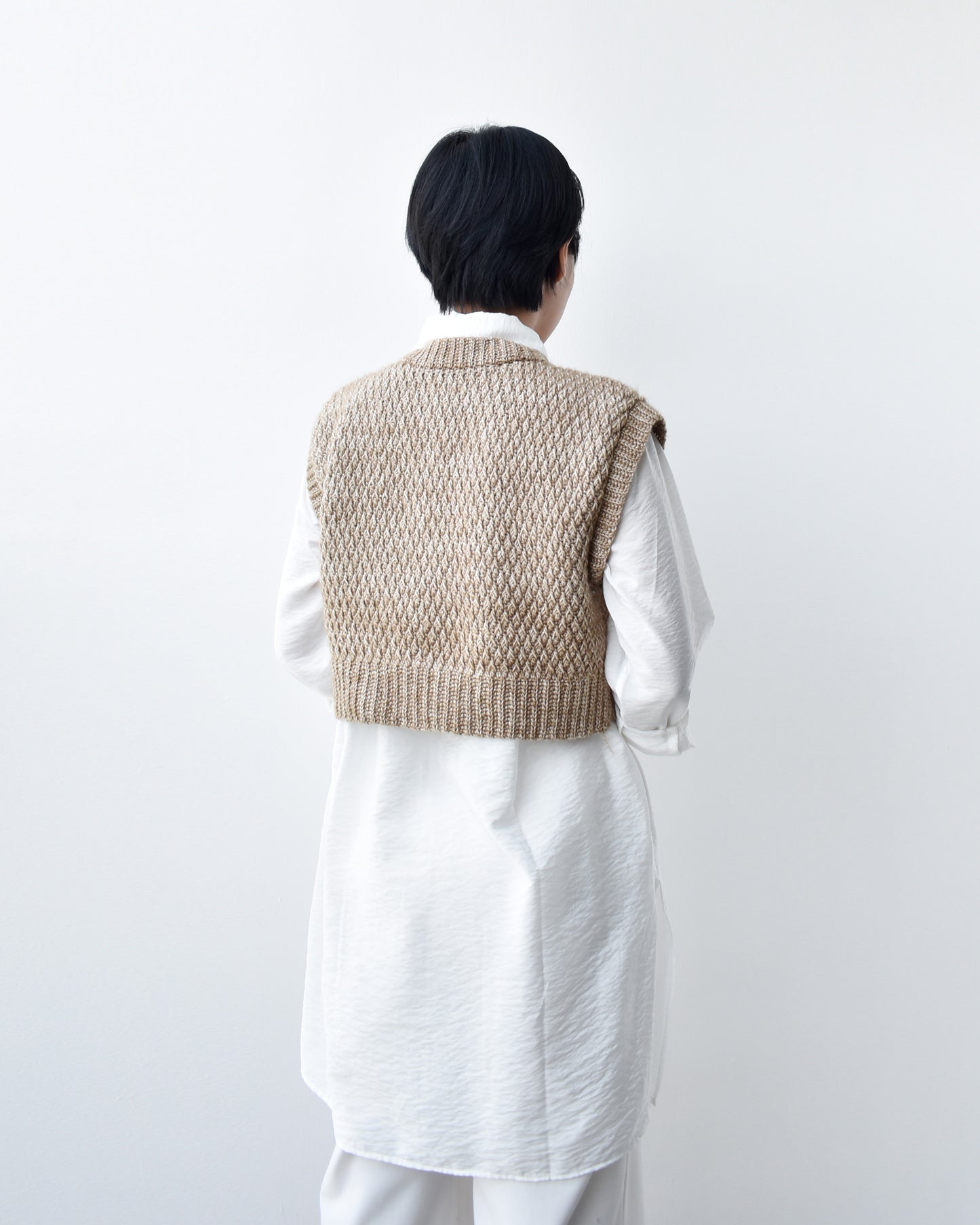 Vest No.6 | Easy crochet pattern